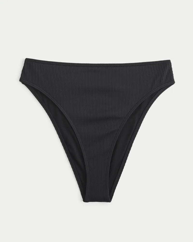 Hollister ribbed high leg bikini bottom hot sale