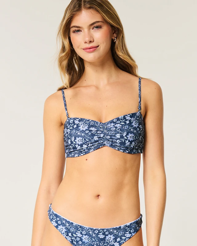 Clearance hollister bandeau bikini top 2025