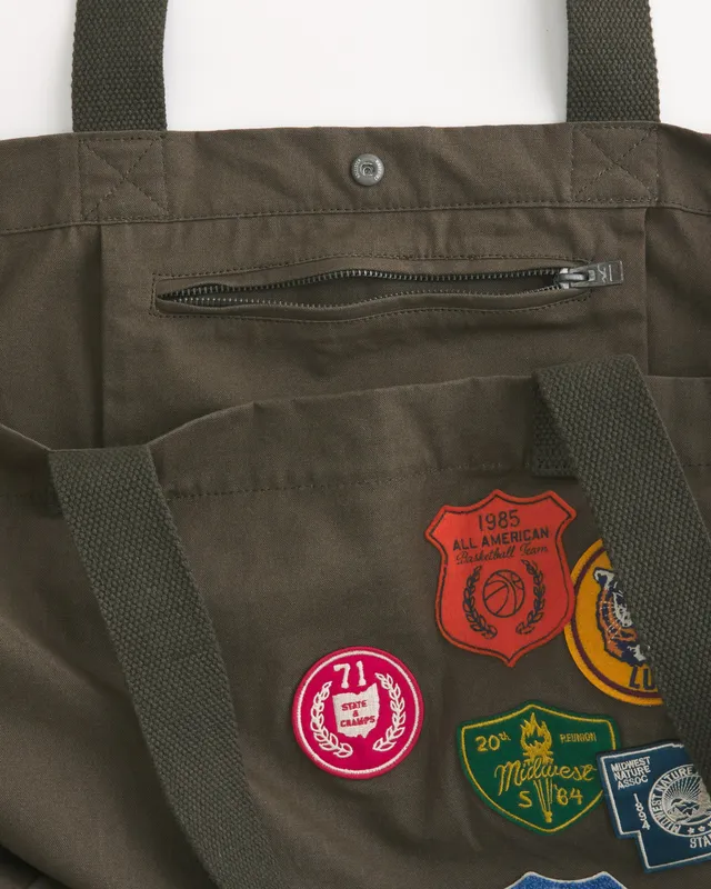 Hollister canvas bag deals