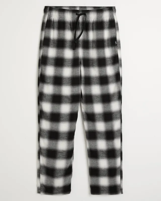 Hollister deals flannel pants