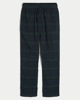 Hollister green plaid pants sale
