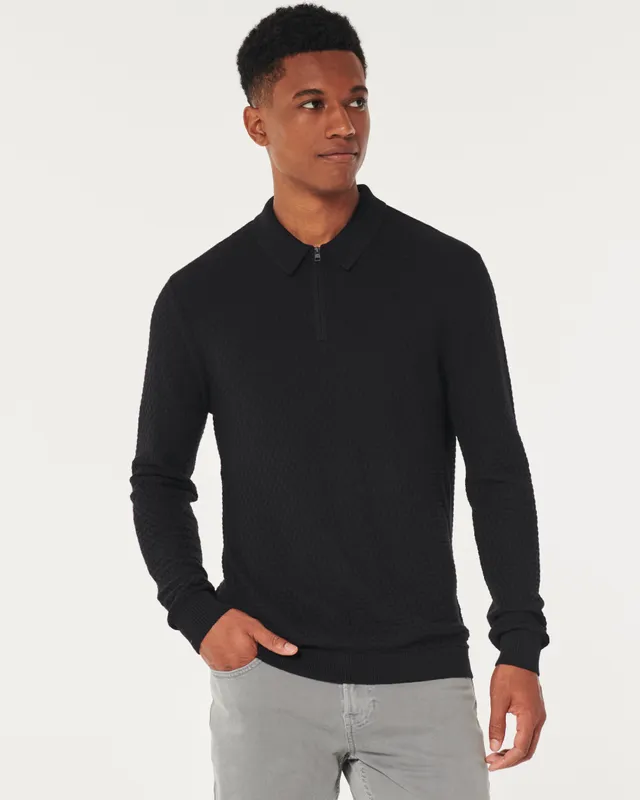 Hollister long on sale sleeve polo