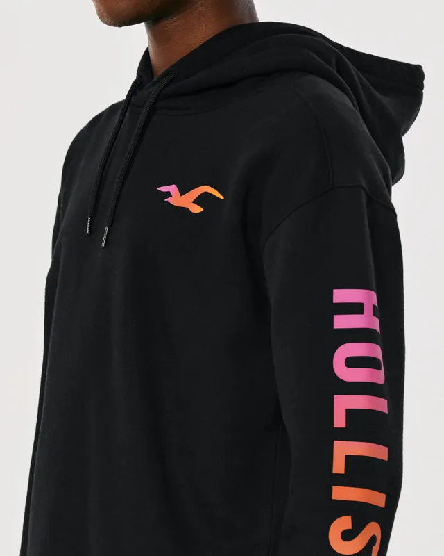 Rainbow best sale hollister hoodie