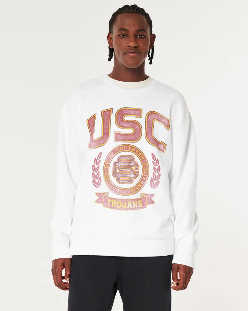 Hollister Relaxed USC Trojans Graphic Sweatshirt Mall of America