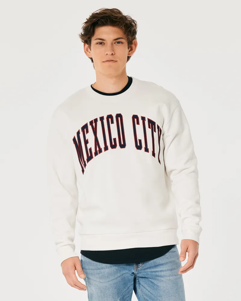 Hollister white sweatshirt discount
