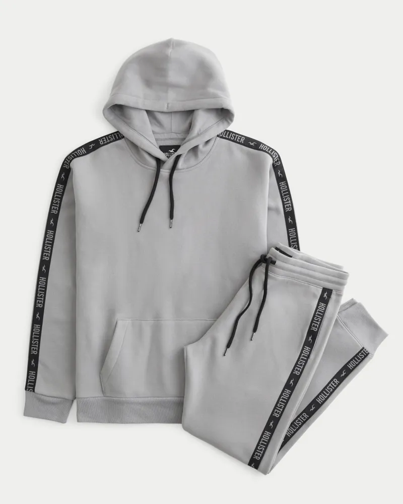 Hollister tape outlet hoodie