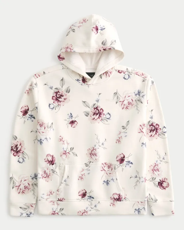 Hollister cheap floral hoodie
