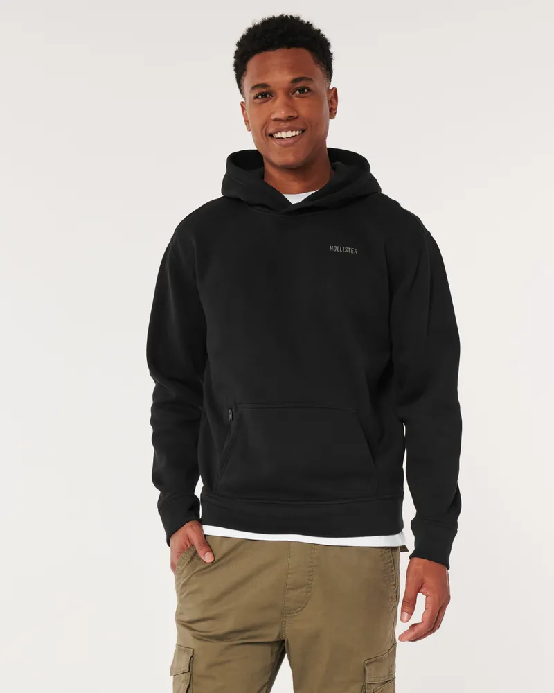 Hollister fleece hot sale hoodie