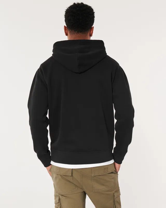 Hollister best sale fuzzy hoodie