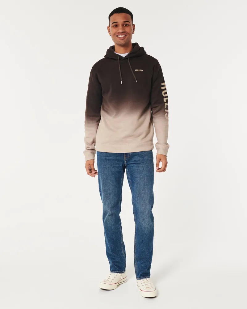 Hollister logo clearance graphic hoodie