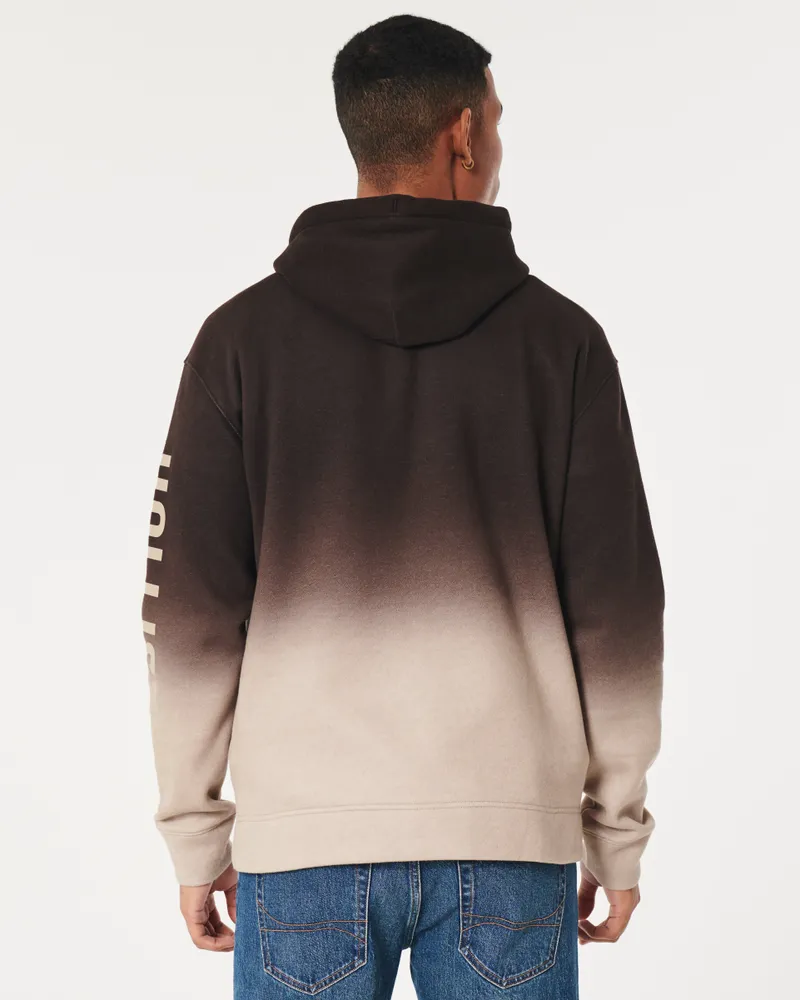 Hollister Ombre Logo Graphic Hoodie Mall of America
