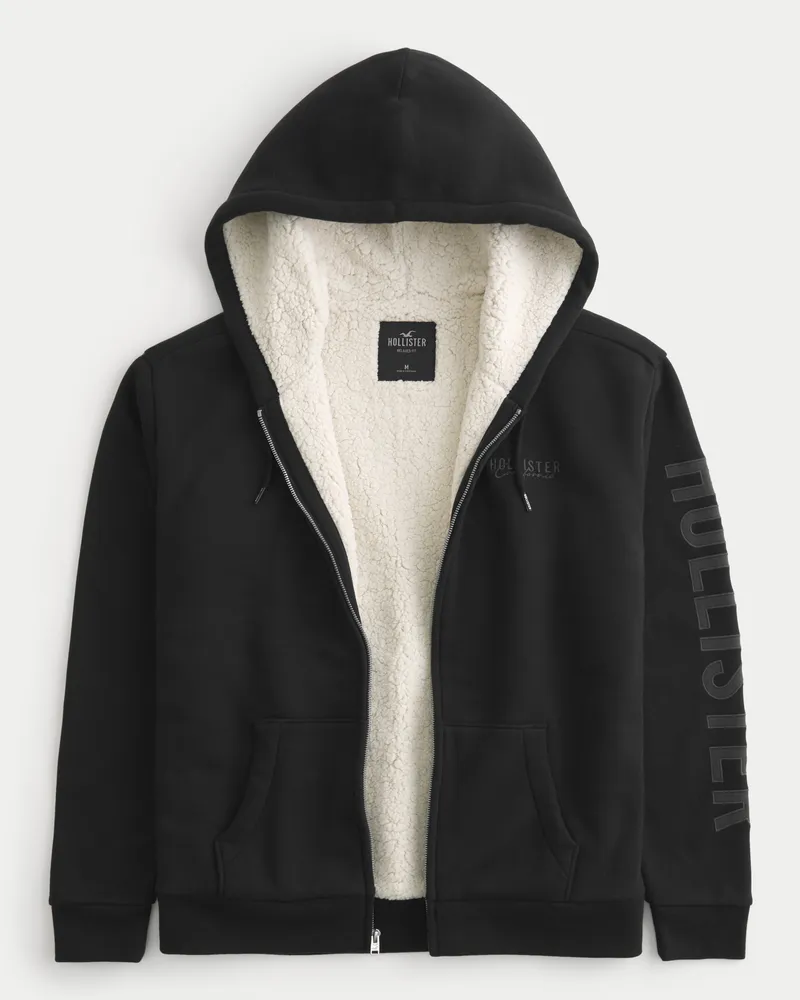 Shearling hoodie new arrivals
