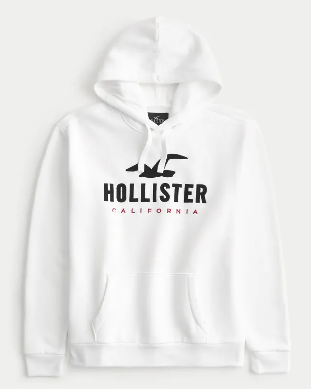 Hollister Logo Graphic Hoodie Hamilton Place