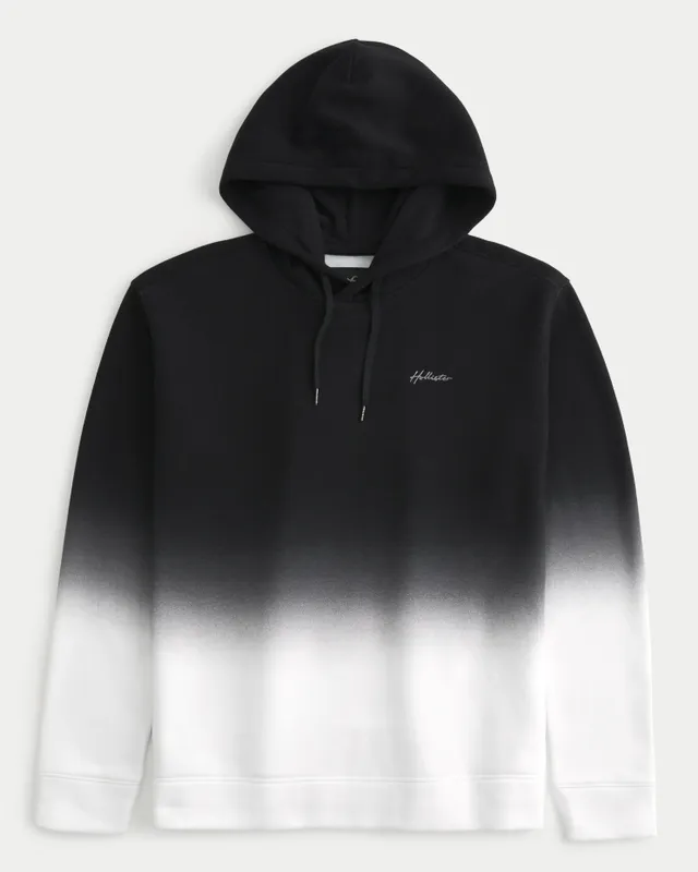 Hollister ombre logo hoodie hotsell