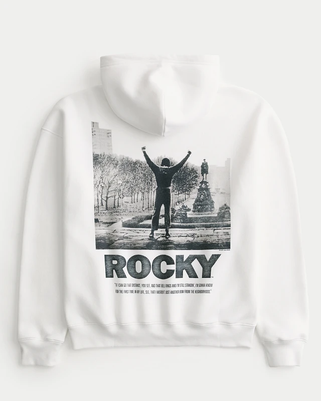 Hol Boxy Rocky Graphic Hoodie at Foxvalley Mall in Aurora, IL