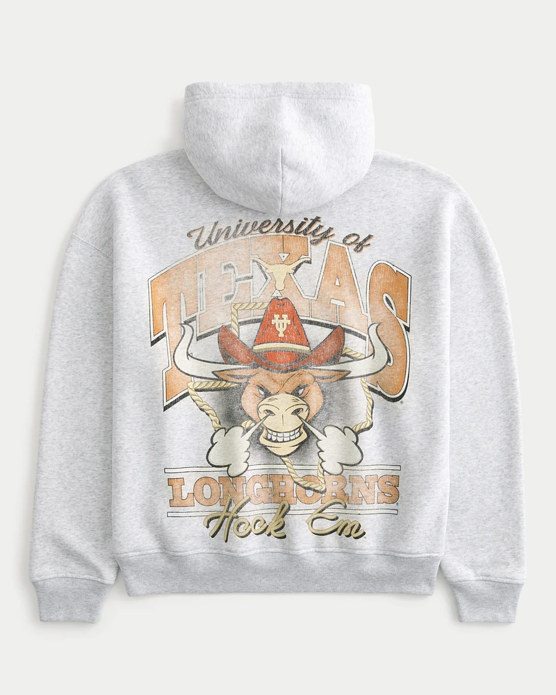 Hol Boxy University of Texas Longhorns Graphic Hoodie