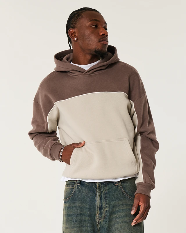 Hollister colorblock hoodie sale