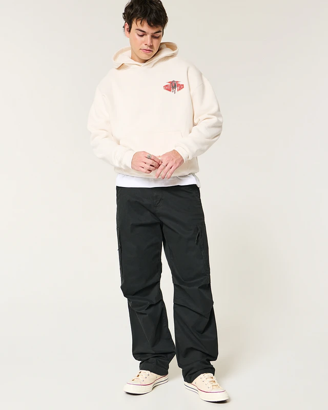 Hollister Boxy Texas Tech Graphic Hoodie at Foxvalley Mall