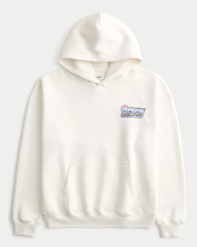 ★Hollister Co.★ペプシNASCAR レーシンググラフィックパーカー Hollister Boxy Pepsi Racing NASCAR Graphic Hoodie | Liberty