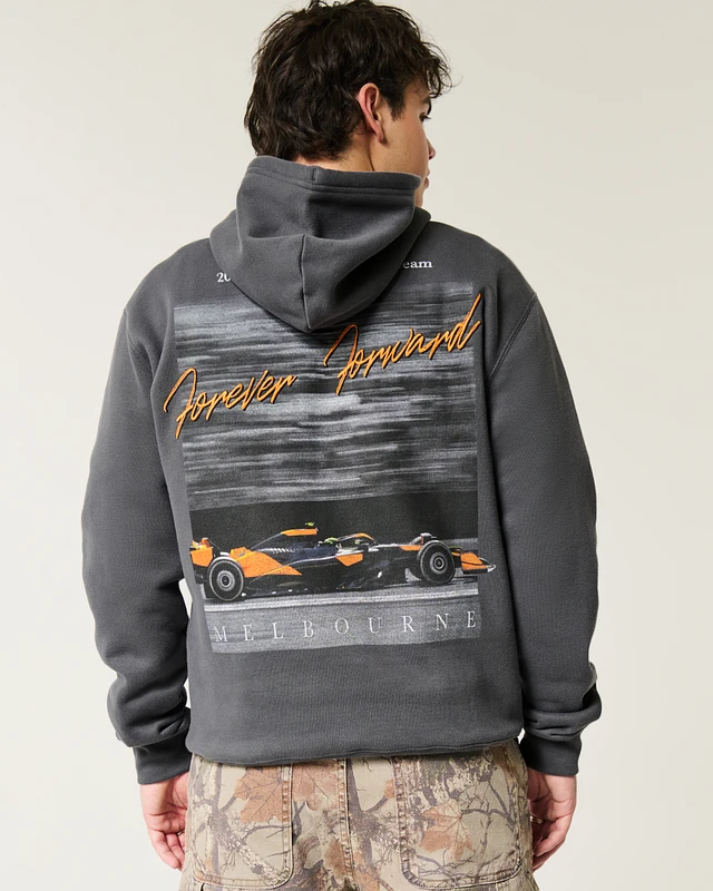 Hollister Relaxed McLaren Forever Forward Graphic Hoodie | Arden Fair