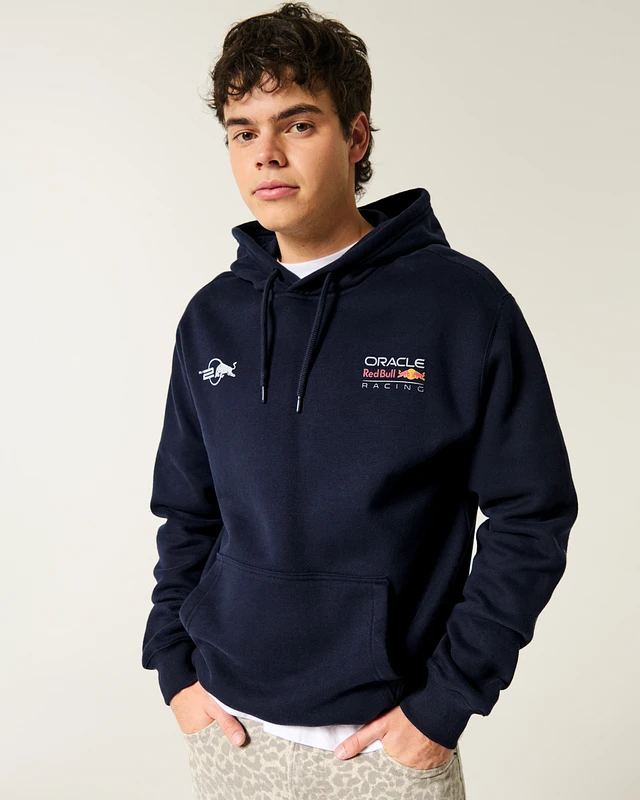 Hollister Oracle Red Bull Racing Graphic Track Jacket
