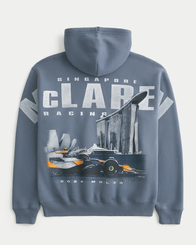 Hollister Relaxed McLaren Forever Forward Graphic Hoodie