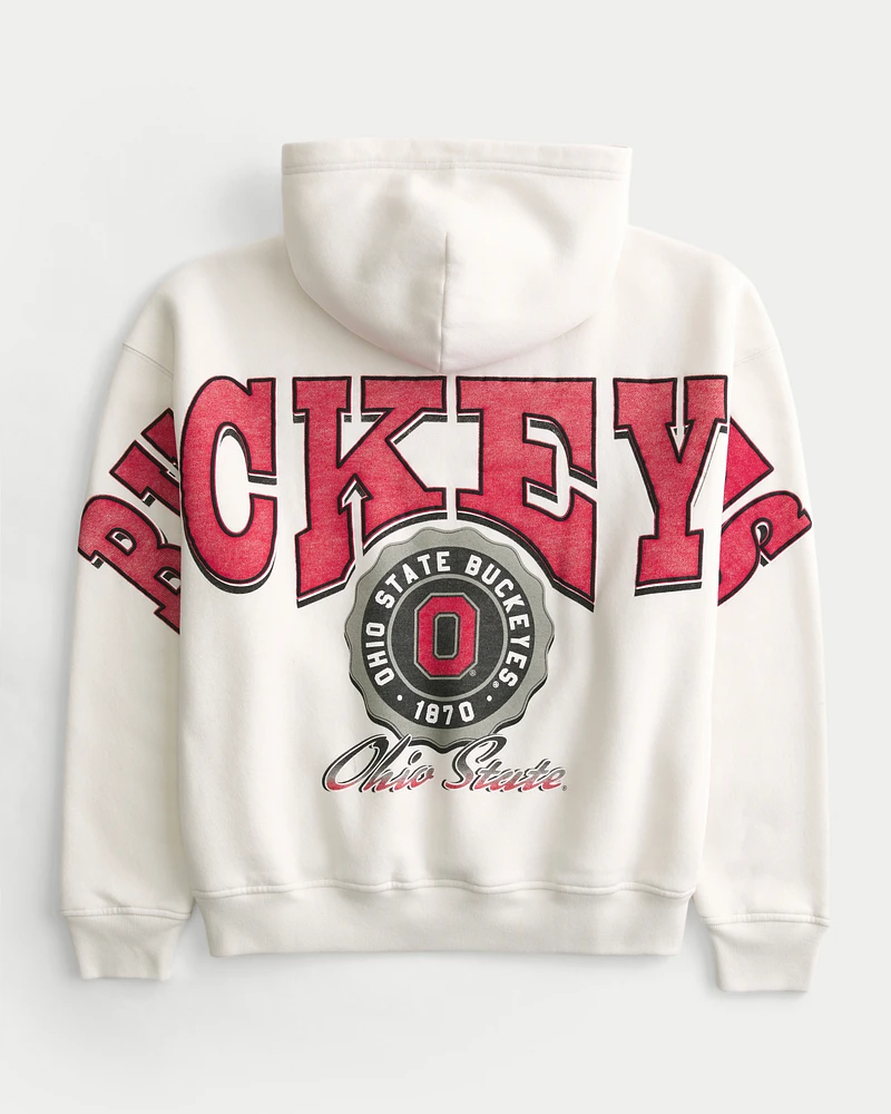 全国送料無料の通販 Hol Boxy Ohio State Buckeyes Graphic Hoodie | Foxvalley Mall ポップス+ロック(邦楽)