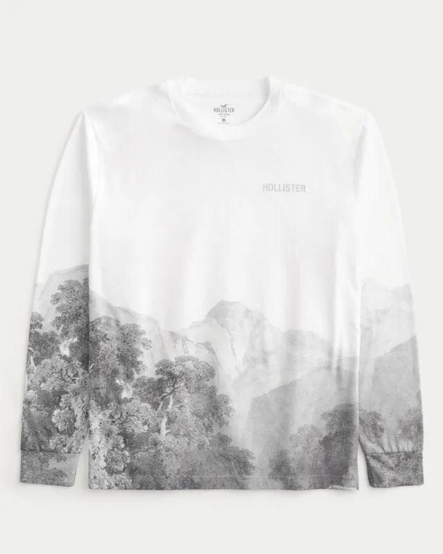 Hollister white 2025 long sleeve