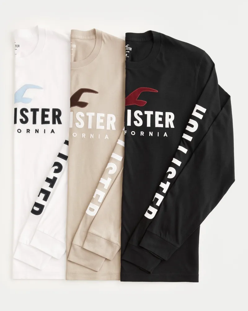 Hollister long shop sleeve tee