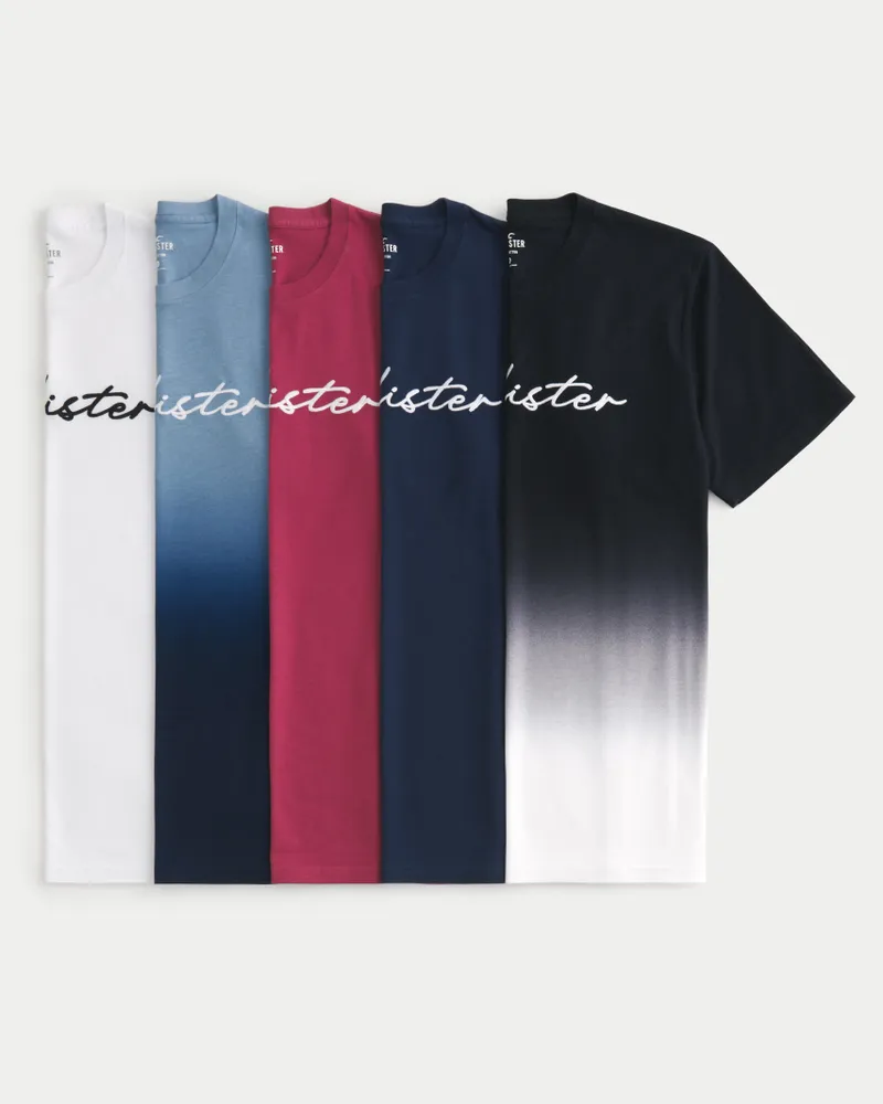 Hollister logo graphic clearance tee