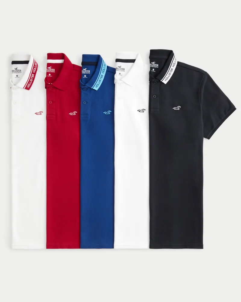 Camisetas polo hollister sales