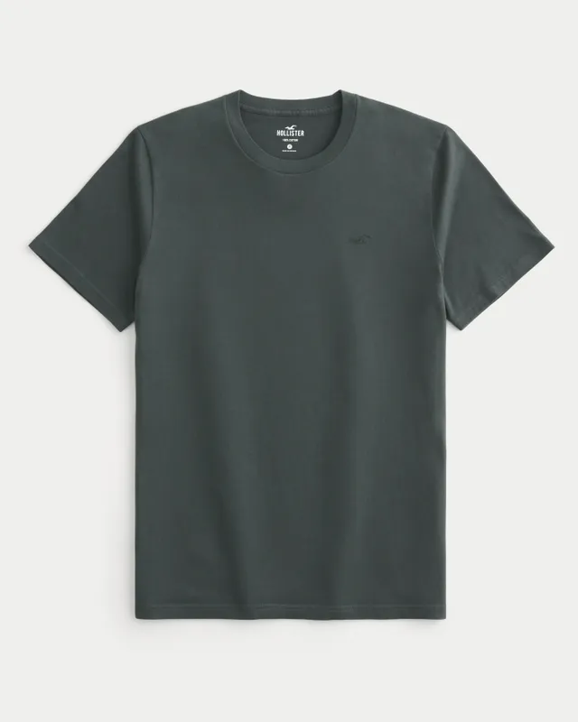 Hollister plain t shirt sales