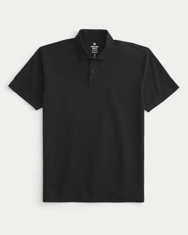 Polo hollister online blanco