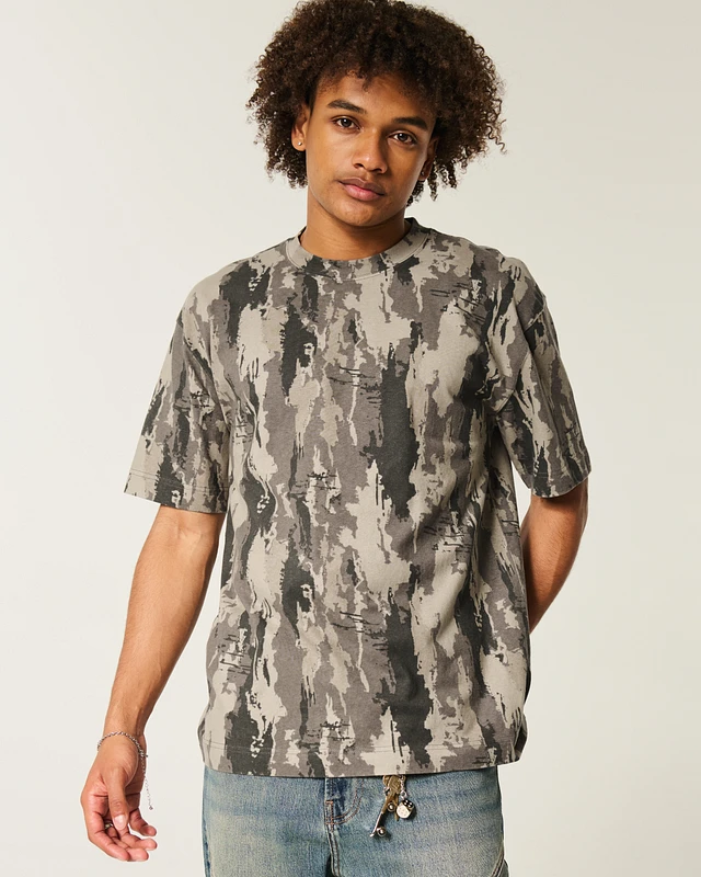 Hollister★半袖 クルーネック Chevrolet 迷彩 トップス Tシャツ Hollister☆半袖 クルーネック Chevrolet 迷彩 トップス Tシャツ