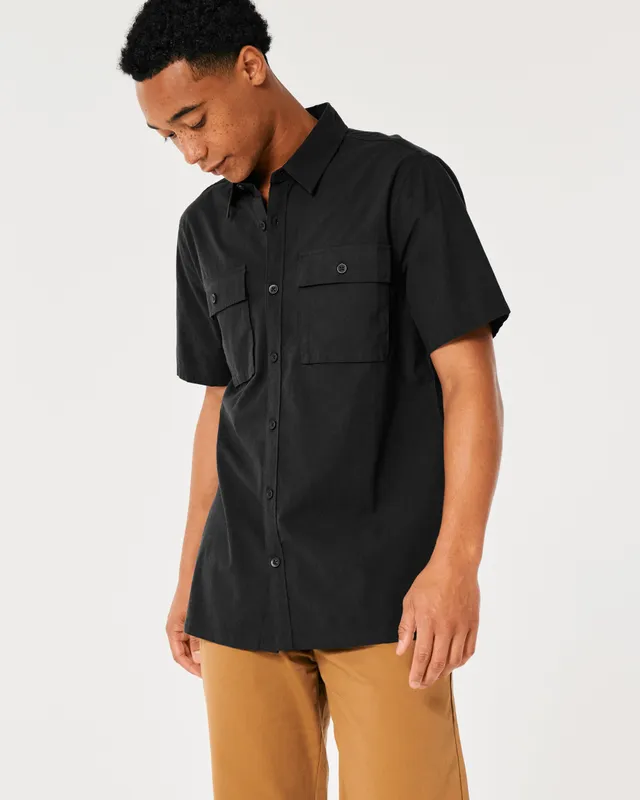 Hollister poplin shop shirt