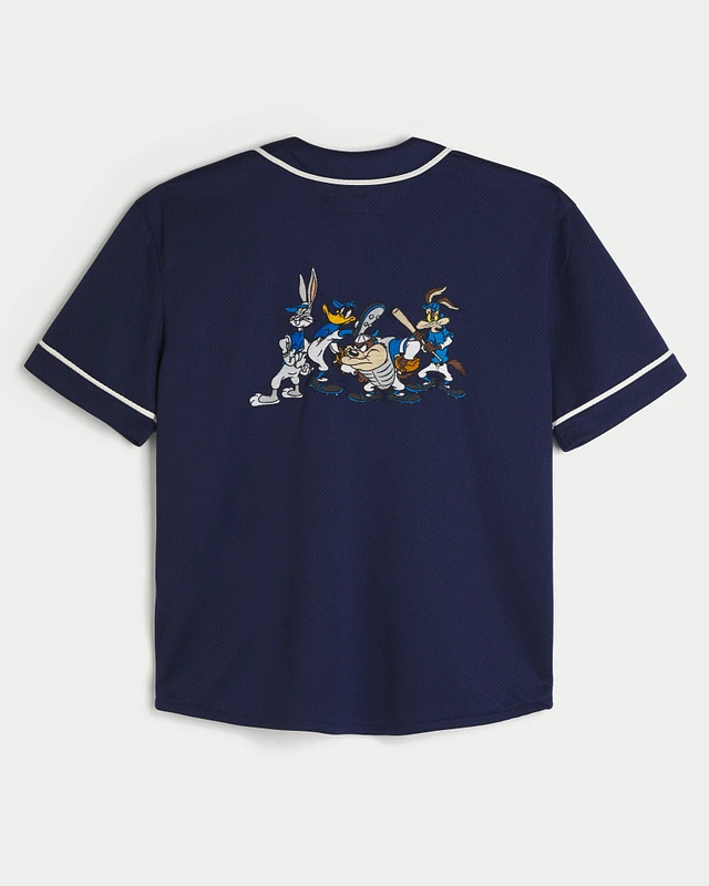 Hol Boxy Looney Tunes Graphic Baseball Jersey at Mall of America