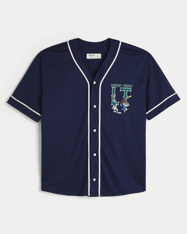 Hol Boxy Looney Tunes Graphic Baseball Jersey at Mall of America