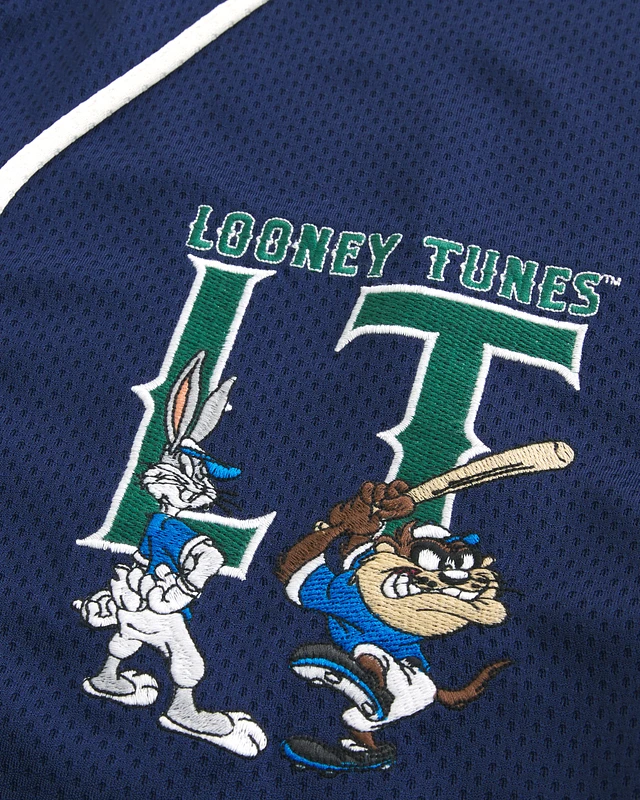 Hol Boxy Looney Tunes Graphic Baseball Jersey at Mall of America