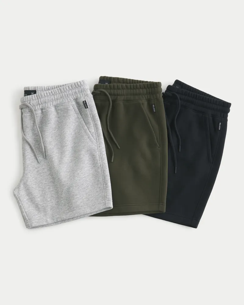 Hollister hot sale fleece shorts