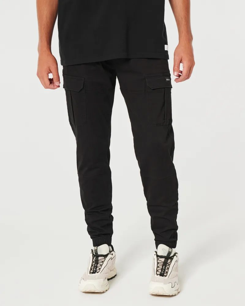 Hollister cargo joggers online