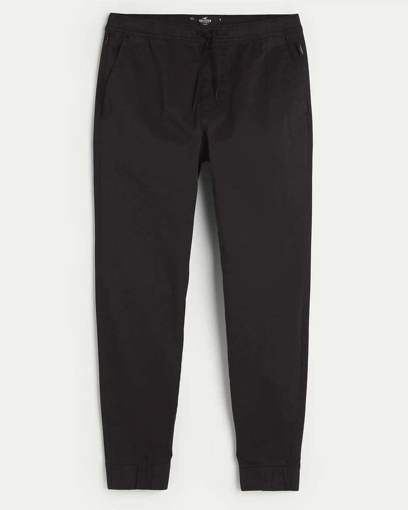 Twill joggers womens hollister online