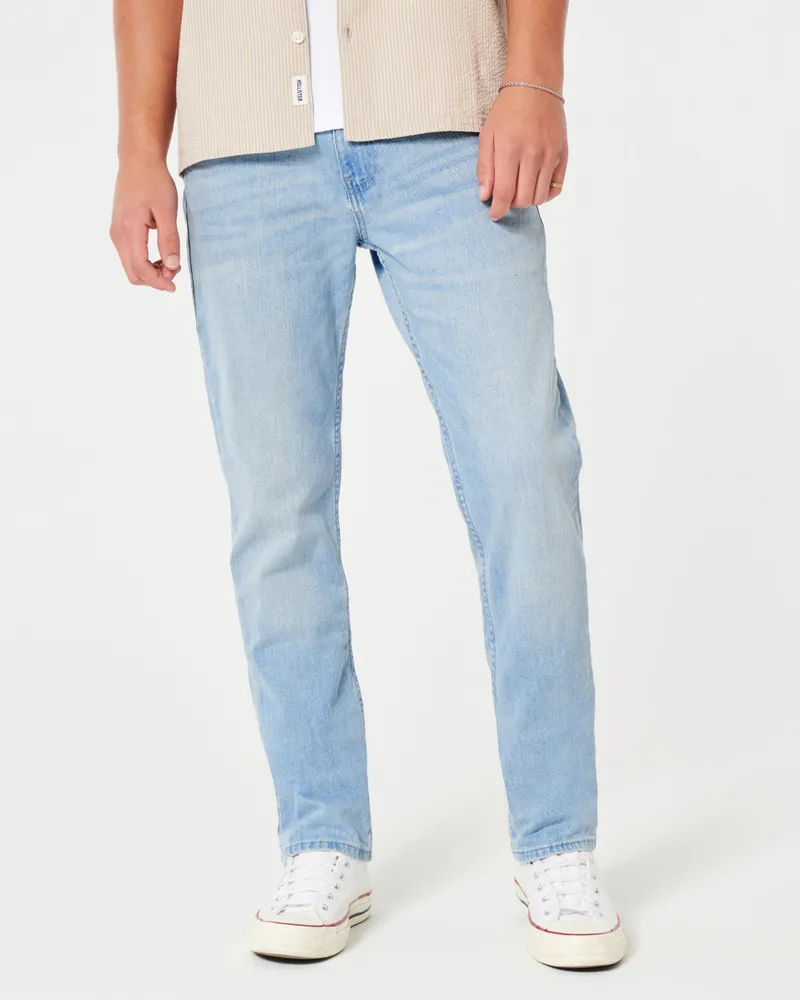 Slim straight jeans hollister top