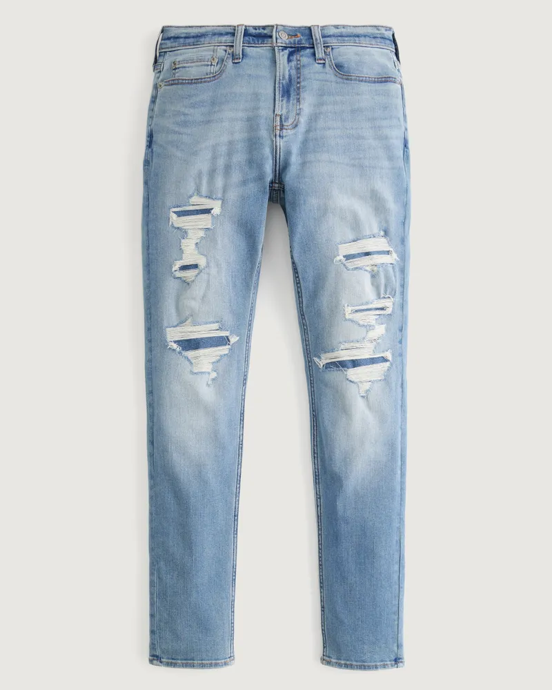 Ripped jeans hollister on sale