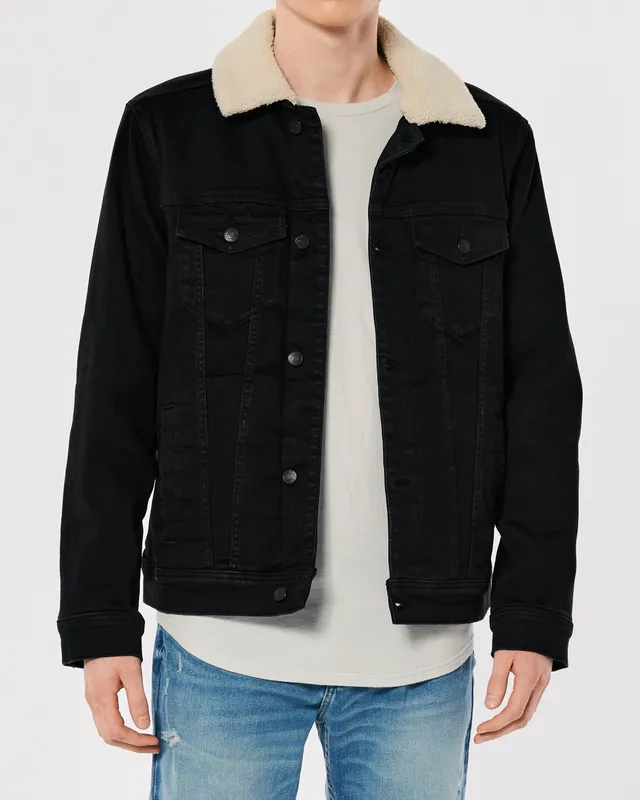 Hollister sherpa trucker shop jacket