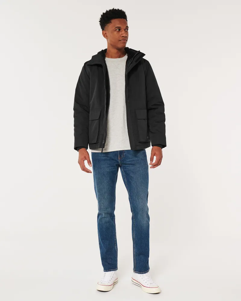 Hollister mens winter sales jacket