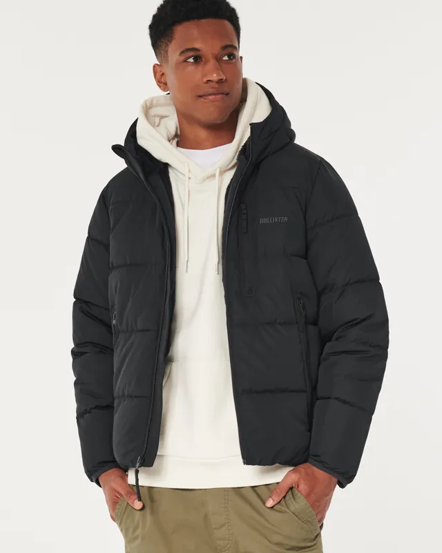 Hollister long jacket hot sale