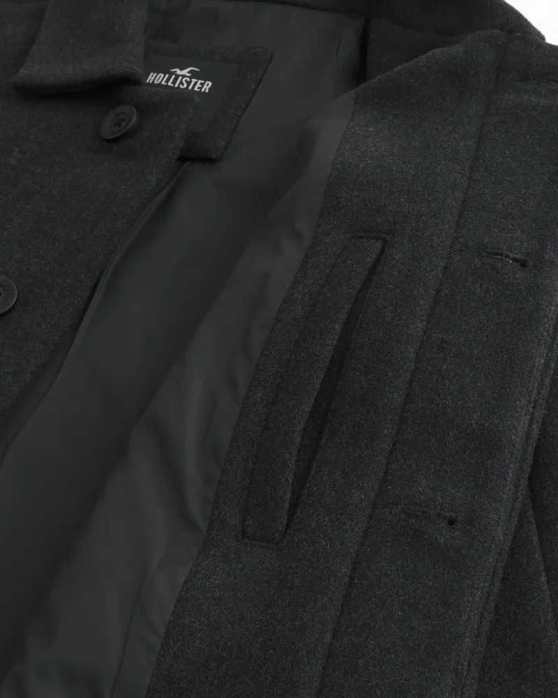 Hollister Wool Blend Coat Mall of America