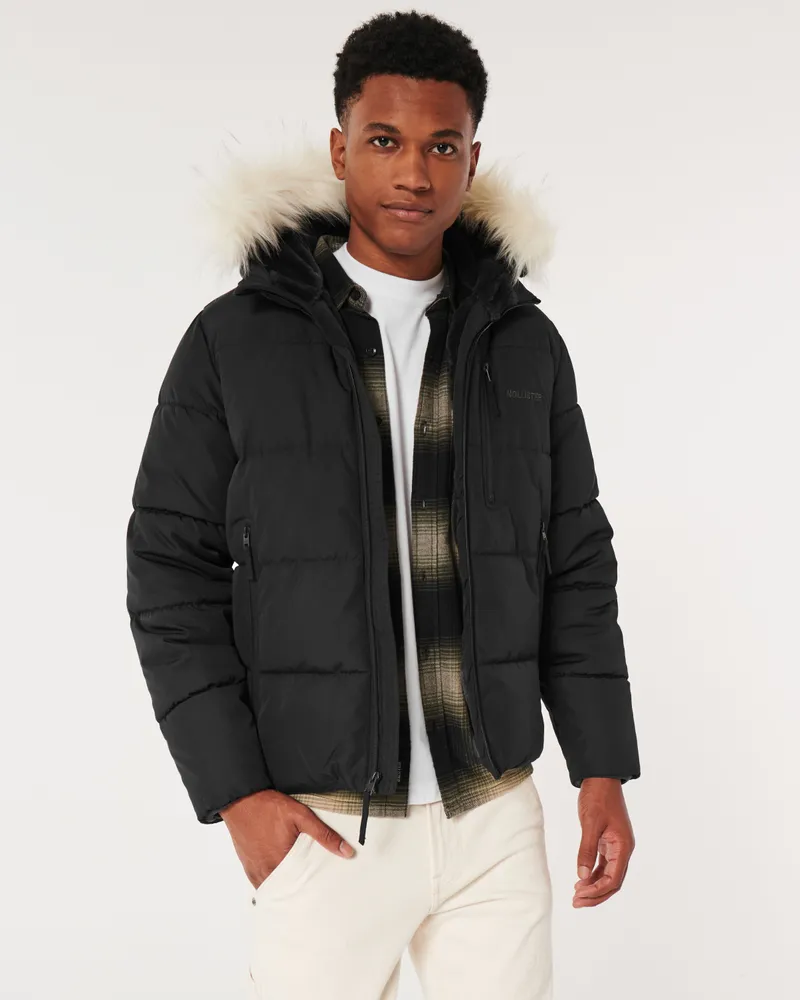 Puffer 2025 jacket hollister