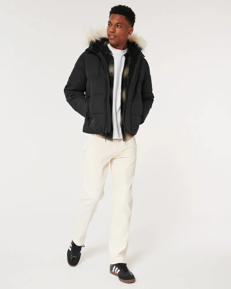Cozy lined bomber jacket on sale