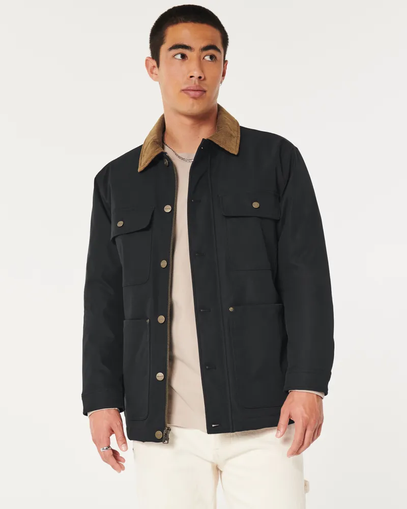 Hollister Corduroy Collar Chore Jacket Mall of America